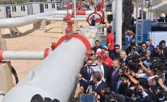 Türkiye-Suriye Doğal Gaz Boru Hattı açıldı