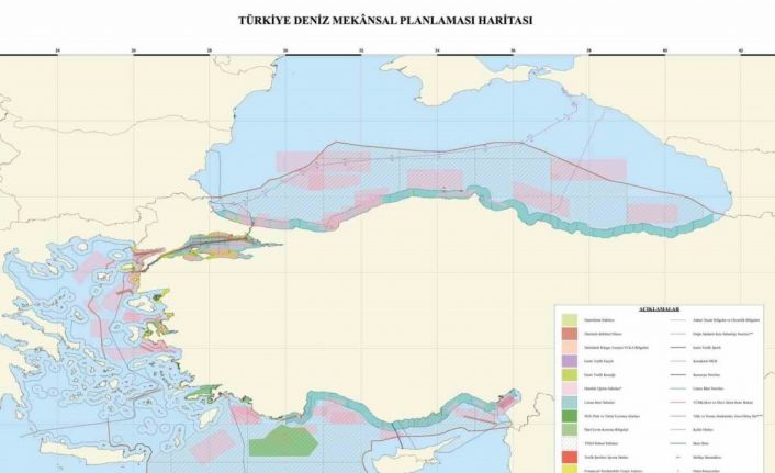 Türkiye’nin yeni "Deniz Koruma Alanları" ulusal Deniz Planlama Haritasına eklendi