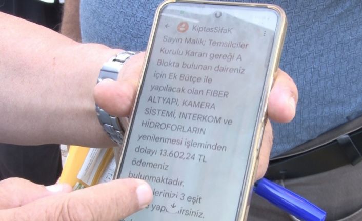 Tuzla Kiptaş Sitesi’nde 22 milyon lira usulsüz olarak istendi, kat malikleriyle yönetim davalık oldu