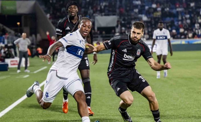 UEFA Konferans Ligi: Lausanne Sport: 1 - Beşiktaş: 1 (Maç sonucu)