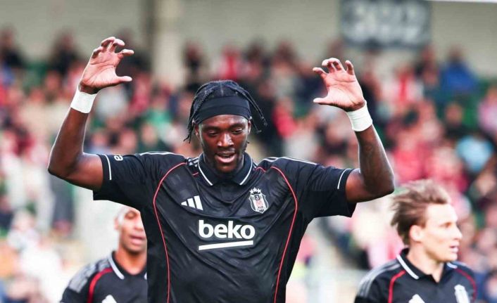 UEFA Konferans Ligi: St. Patrick’s: 0 - Beşiktaş: 4 (İlk yarı)