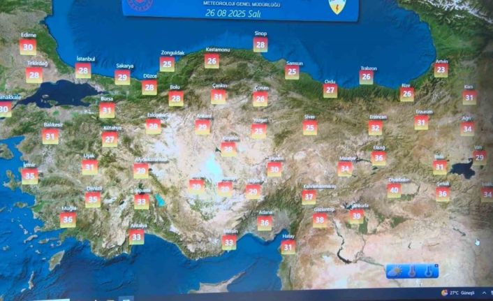 Ülke genelinde hava sıcaklıkları mevsim normalleri civarına düşüyor