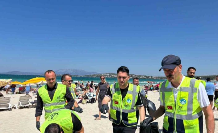 Ülkü Ocakları’ndan İzmir sahillerinde çevre temizliği