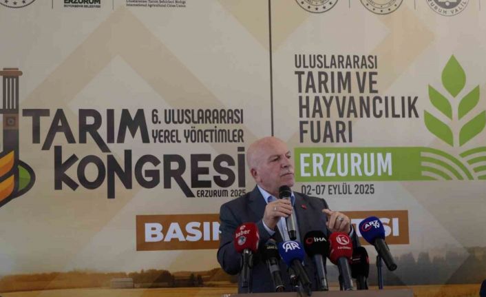 Uluslararası Tarım Fuarı ve Tarım Kongresi Erzurum’da kapılarını açıyor