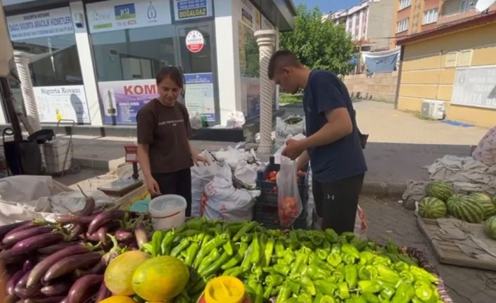 Üniversiteli kardeşler hem aileleri hem de kendileri için üretiyor