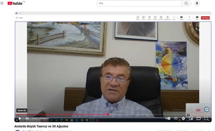 Uşak Üniversitesinde "Anılarda Büyük Taarruz ve 30 Ağustos" konferansı gerçekleştirildi