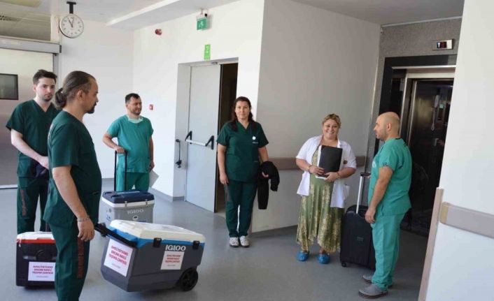 Uşak’ta bağışlanan organlar 3 hastaya umut oldu