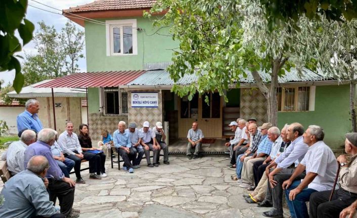 Uşak’ta çiftçiler dinlendi