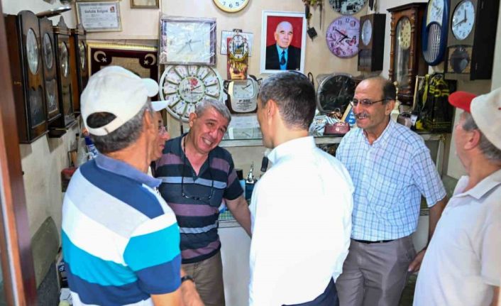 Vali Aktaş esnaflarla bir araya geldi