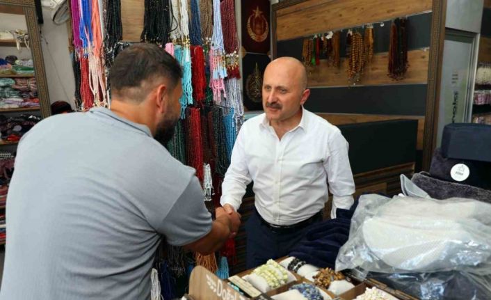Vali Osman Varol’dan Adıyaman Ticaret Merkezine ziyaret
