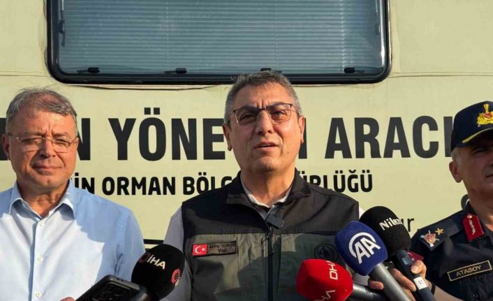 Vali Toros, Mersin’deki orman yangınları ile ilgili bilgi verdi