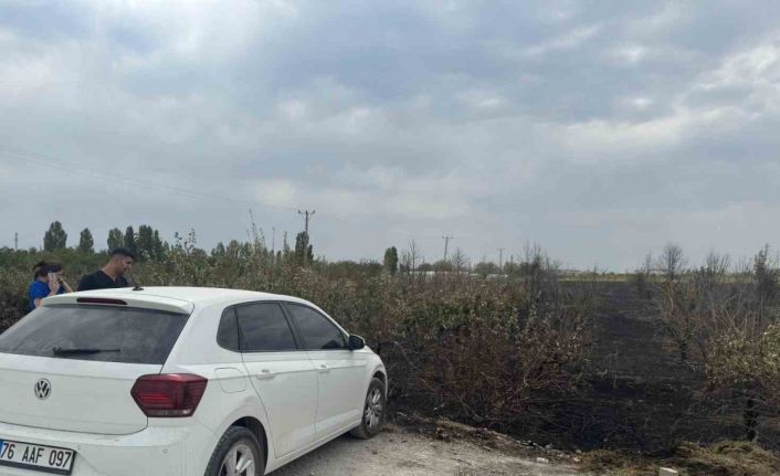 Van YYÜ kampüsünde arazi yangını