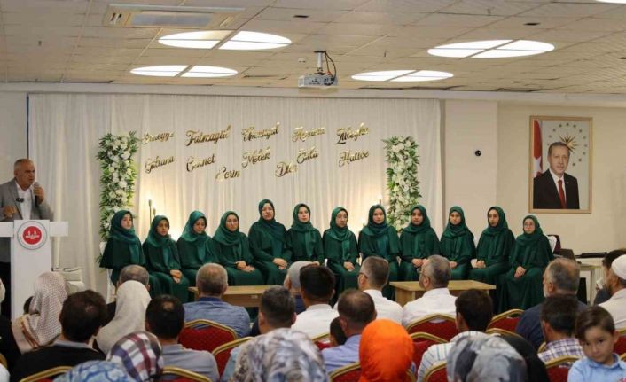 Yahyalı’da 12 hafız için gurur günü