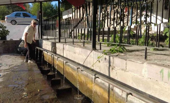 Yaralı Pınar kaynak suyu yıllardır boşa akıyor