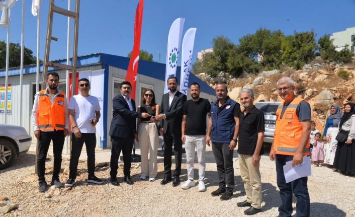 Yayladağı’nda 467 konutun anahtar teslimi başladı