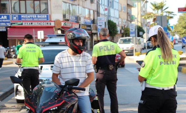 Yazın motosiklet yoğunluğu arttı, polis denetimleri hız kazandı