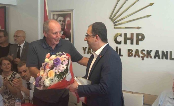 Yeniden CHP’ye katılan Muharrem İnce’den Yalova İl Teşkilatı’na ziyaret