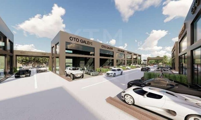 Yenişehir’e modern oto galeri sitesi