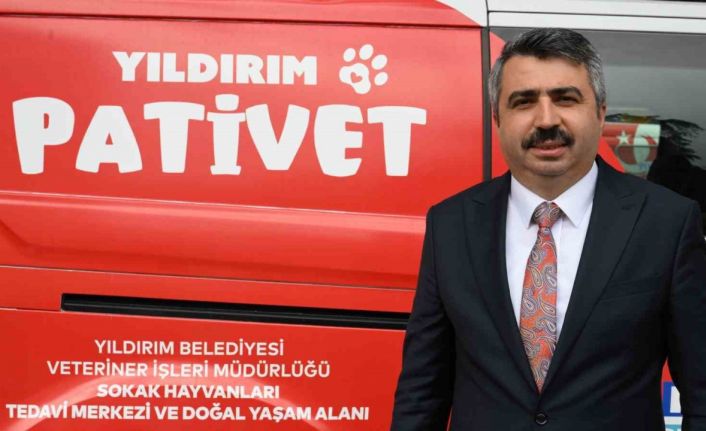 Yıldırım’da patili canlara mobil hizmet