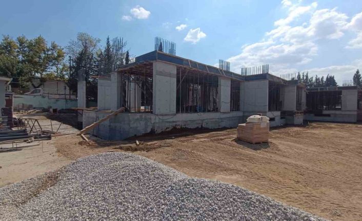 Yunusemre Mesleki Eğitim Merkezi’nin inşaatı yüzde 50 tamamlandı