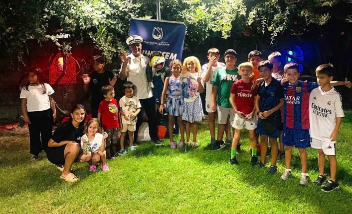 Yunusemre’de çocukların yüzü güldü