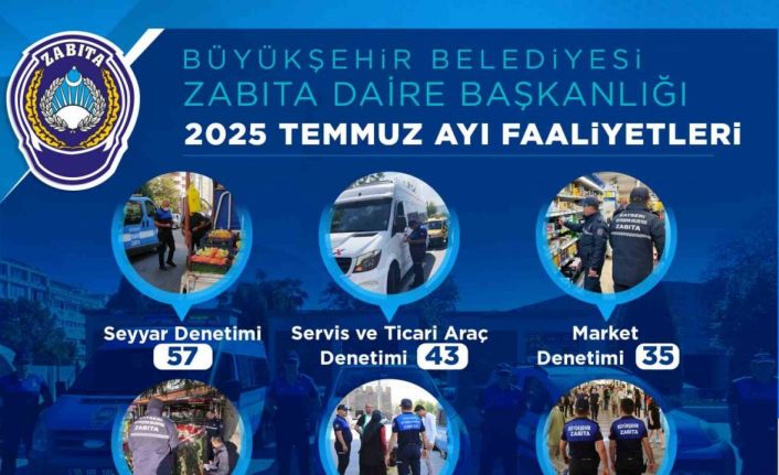 Zabıta ekipleri; 59 dilenci, 43 ticari araca işlem yaptı