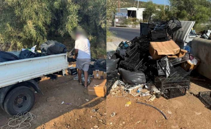 Zabıta ekiplerinden çevreyi kirletenlere ceza