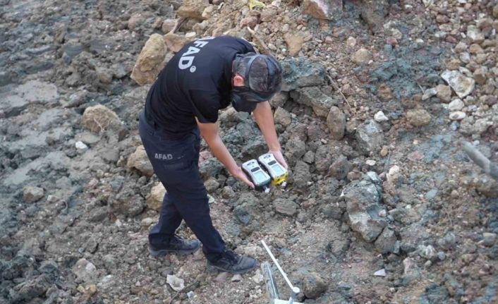 Zemin iyileştirme çalışması sırasında doğal gaz borusu delindi