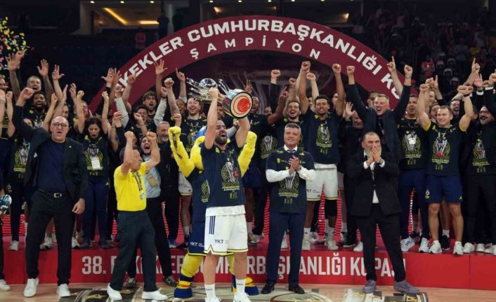 38. Erkekler Cumhurbaşkanlığı Kupası’nda ödüller verildi