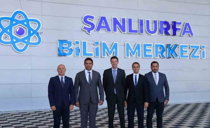 AB Delegasyonu Başkan Vekili Vilcinskas, Şanlıurfa Bilim Merkezine hayran kaldı