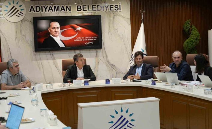 Adıyaman Belediyesi ile AFD yetkilileri toplantıda bir araya geldi