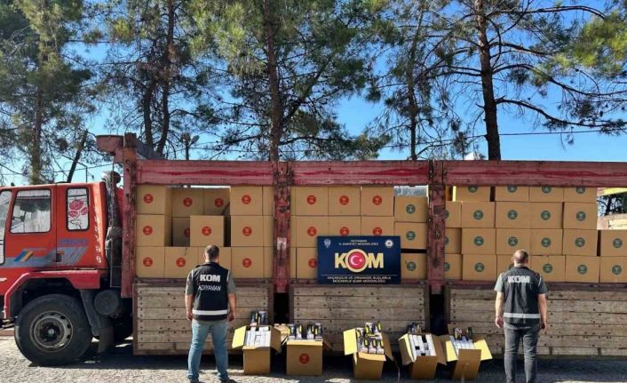 Adıyaman’da 3 milyon kaçak makaron ele geçirildi