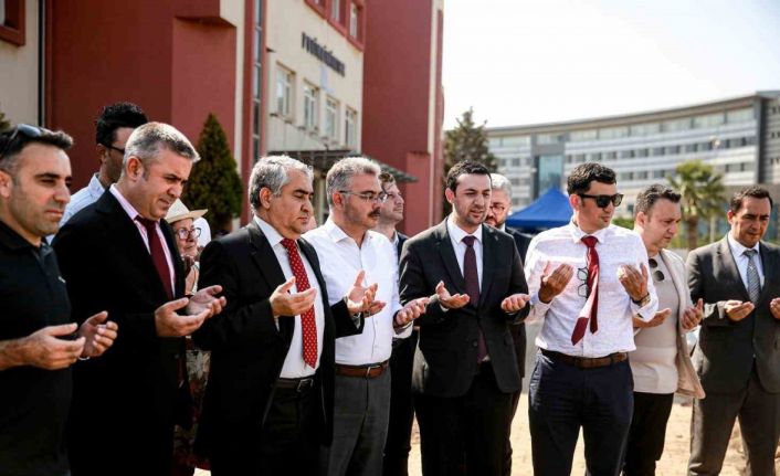 ADÜ Hastanesi Yeni Poliklinik ve Laboratuvar Binası Temel Atma Töreni gerçekleştirildi