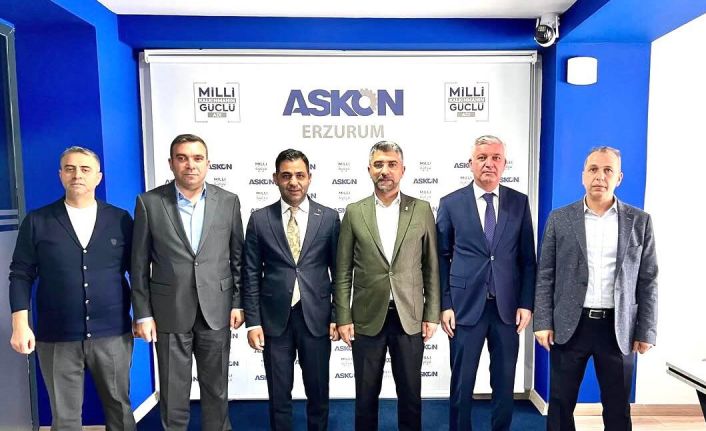 AK Parti İl Başkanı Av. Küçükoğlu’ndan Erzurum ASKON’a ziyaret
