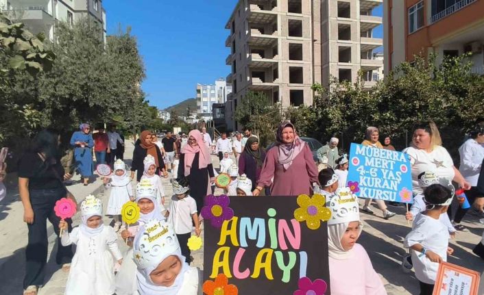 Anamur’da minikler Kur’an yolculuğuna başladı