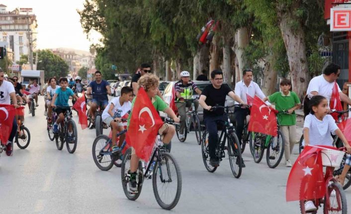 Arsuz’da bisiklet turu düzenlendi