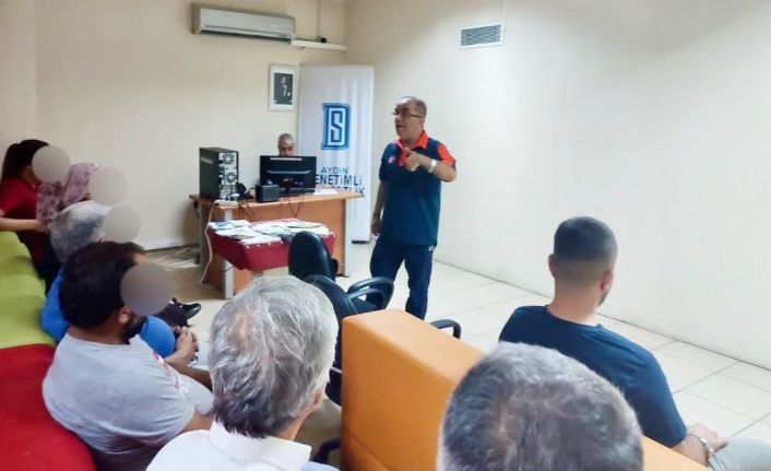Aydın’da Denetimli Serbestlik yükümlülerine afet farkındalık eğitimi
