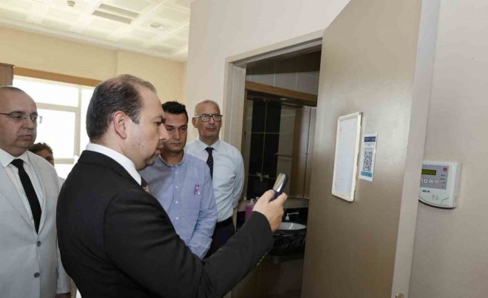 Aydın’da hastanelerde QR kod ile dijital temizlik dönemi başladı