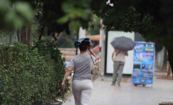 Aydın’da sağanak yağış etkili oldu