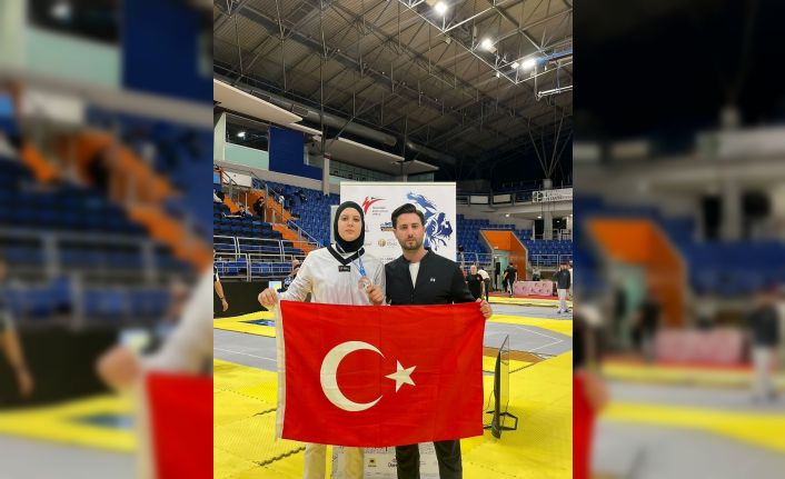 Aydınlı Elifnaz Avrupa’dan bronz madalya ile döndü