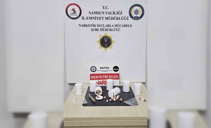 Bafra’da uyuşturucu operasyonu: 2 tutuklama