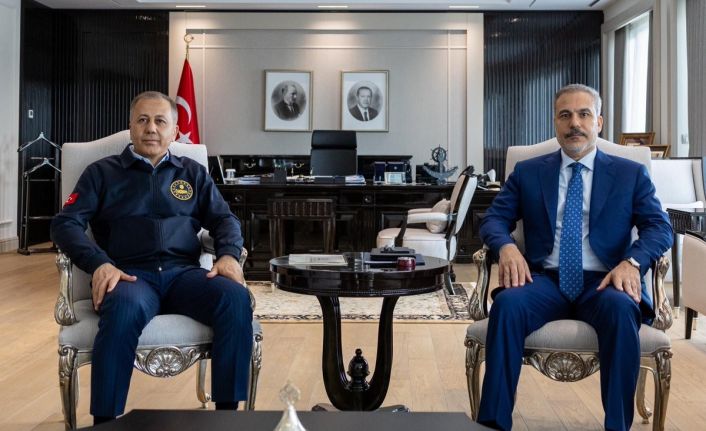 Bakan Yerlikaya, Bakan Fidan’ı ziyaret etti