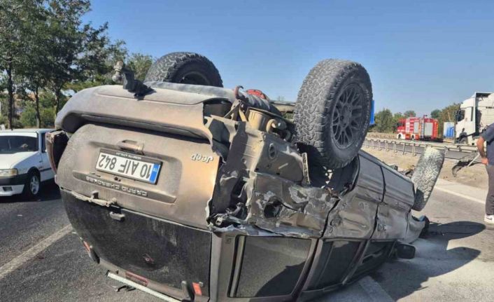 Balıkesir-Bursa kara yolunda trafik kazası: 2 yaralı