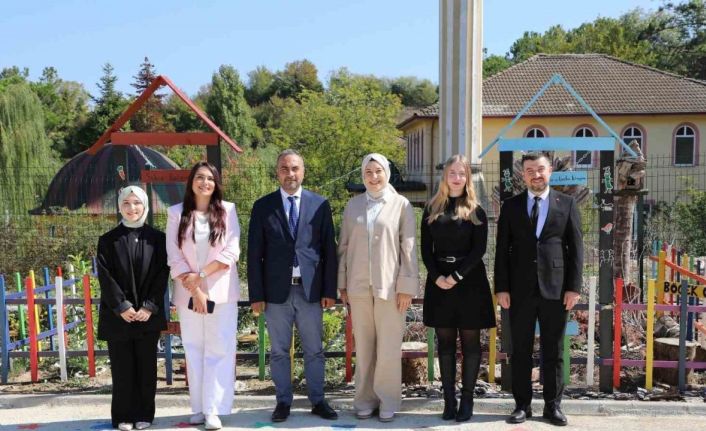 BARÜ Kutlubey Anaokulu bahçesi "Türkiye Yüzyılı Maarif Modeli"ne göre düzenlendi