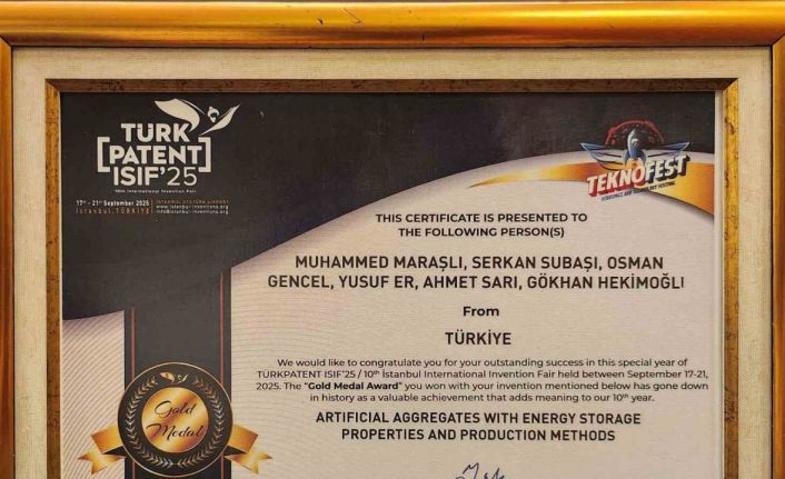 BARÜ’den akademisyenin yer aldığı proje TEKNOFEST’te altın madalya aldı