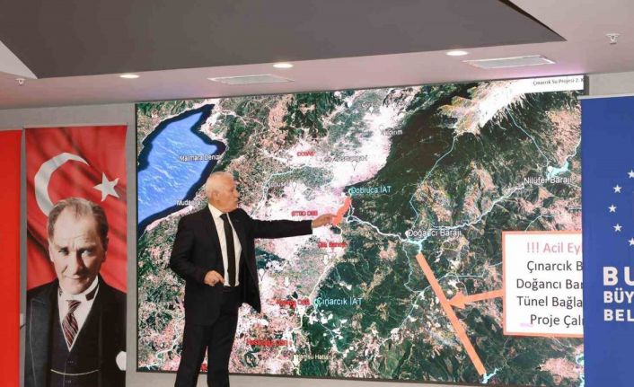 Başkan Bozbey: "Bursa’nın susuz kalmaması için çalışıyoruz"