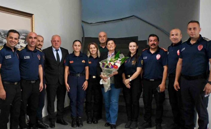 Başkan Çerçioğlu, İtfaiye Haftası’nı kutladı