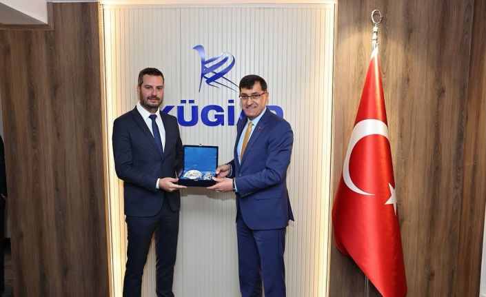 Başkan Eyüp Kahveci’den KÜGİAD’a anlamlı ziyaret