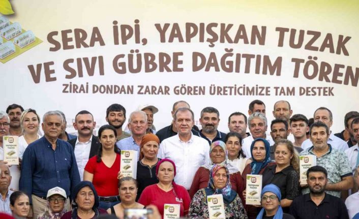 Başkan Seçer, üreticilere destek törenine katıldı