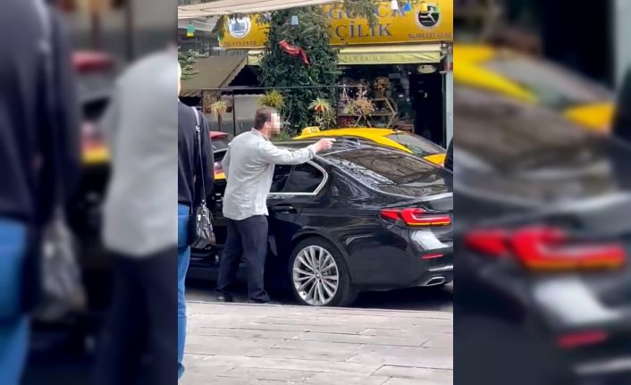 Başkentte sürücülerin tartışmasında silah çekildi